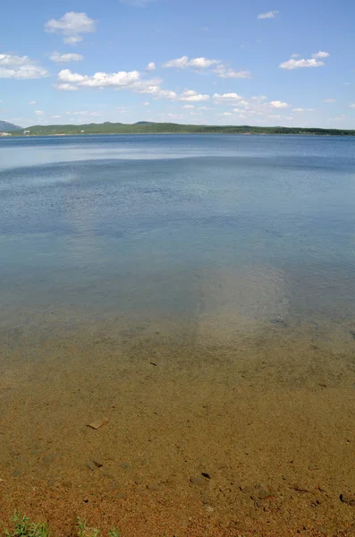 Lago Shchuchye Parque Nacional Natural Estatal Burabai Kazajstán —  Fotos de Stock