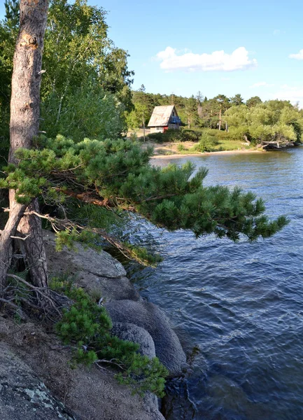 Lake Borovoe Devlet Ulusal Tabiat Parkı Burabai Kazakistan — Stok fotoğraf