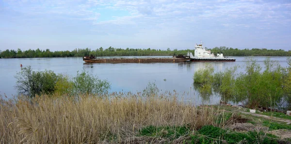 Région Omsk Russie Mai Majeure Partie Eau Sur Rivière Irtysh — Photo