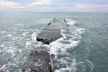 Görünümünü dalgakıran Sochi, Rusya Federasyonu