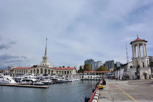 Sochi Ryssland Den September 2016 Sea Port Sochi September Dag — Stockfoto