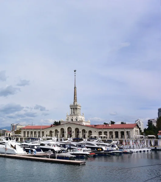 Sochi, Rusya Federasyonu 29 Eylül, Eylül günde 2016:Sea Sochi bağlantı noktası.