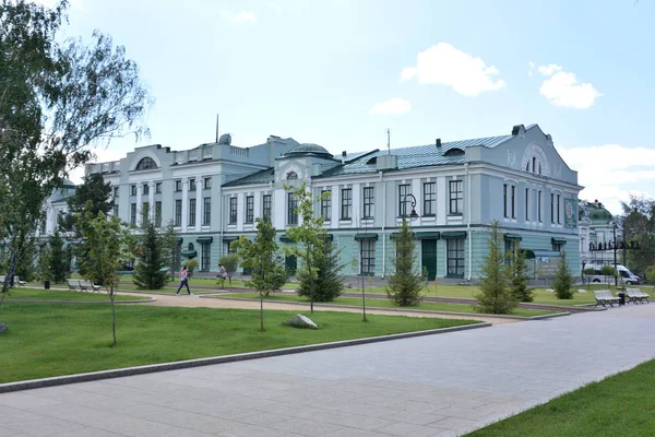 Omsk Rusko Červenec 2017 Divadlo Malby — Stock fotografie
