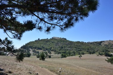 Görünüm Mount Ai-Petri Yalta çevresinde