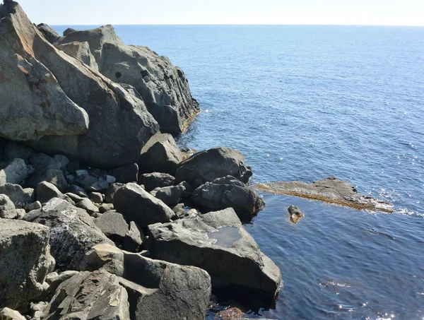 Mare Limpido Vicino Alla Costa Crimea — Foto Stock