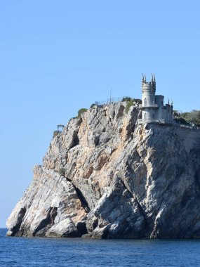 Denizden Yalta şehir görünümünü