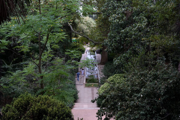 Beautiful places of the Nikitsky Botanical Garden