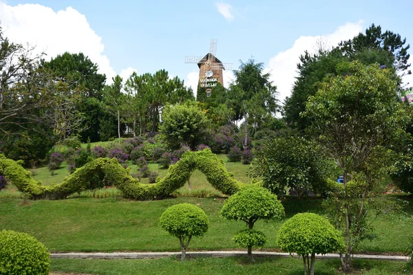 大叻花卉公园 — 图库照片