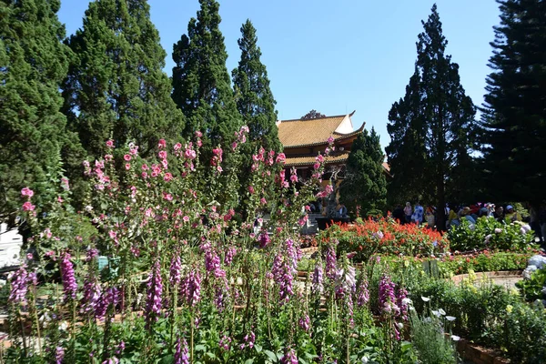 Thienvien Monasterio Chuk Lam en Dalat —  Fotos de Stock