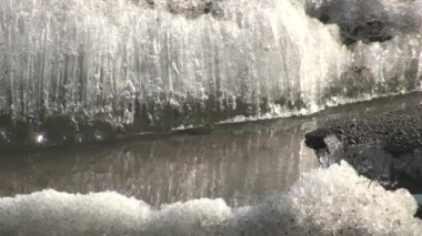 Irtysh Nehri 'nde Buz Akıntısı