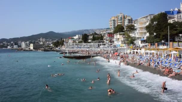 Massandra Playa Yalta — Vídeos de Stock