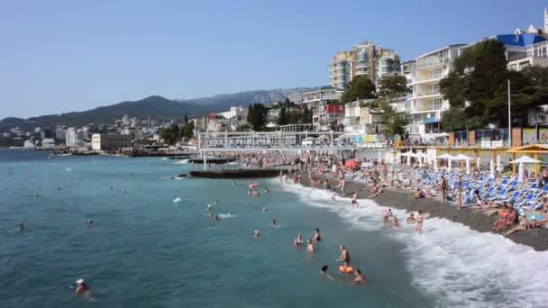 Massandra Playa Yalta — Vídeos de Stock