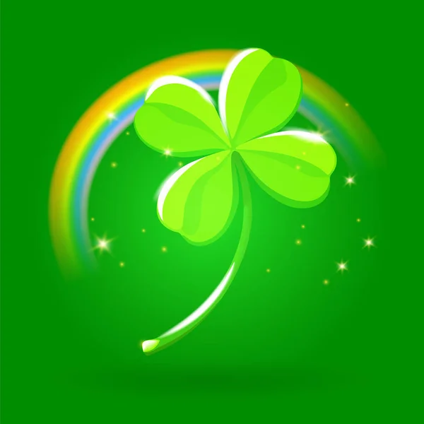 Saint Patricks Day yeşil kart renk vektör