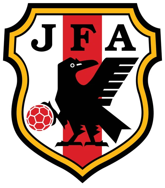 Emblema Selección Nacional Fútbol Japón — Foto de Stock