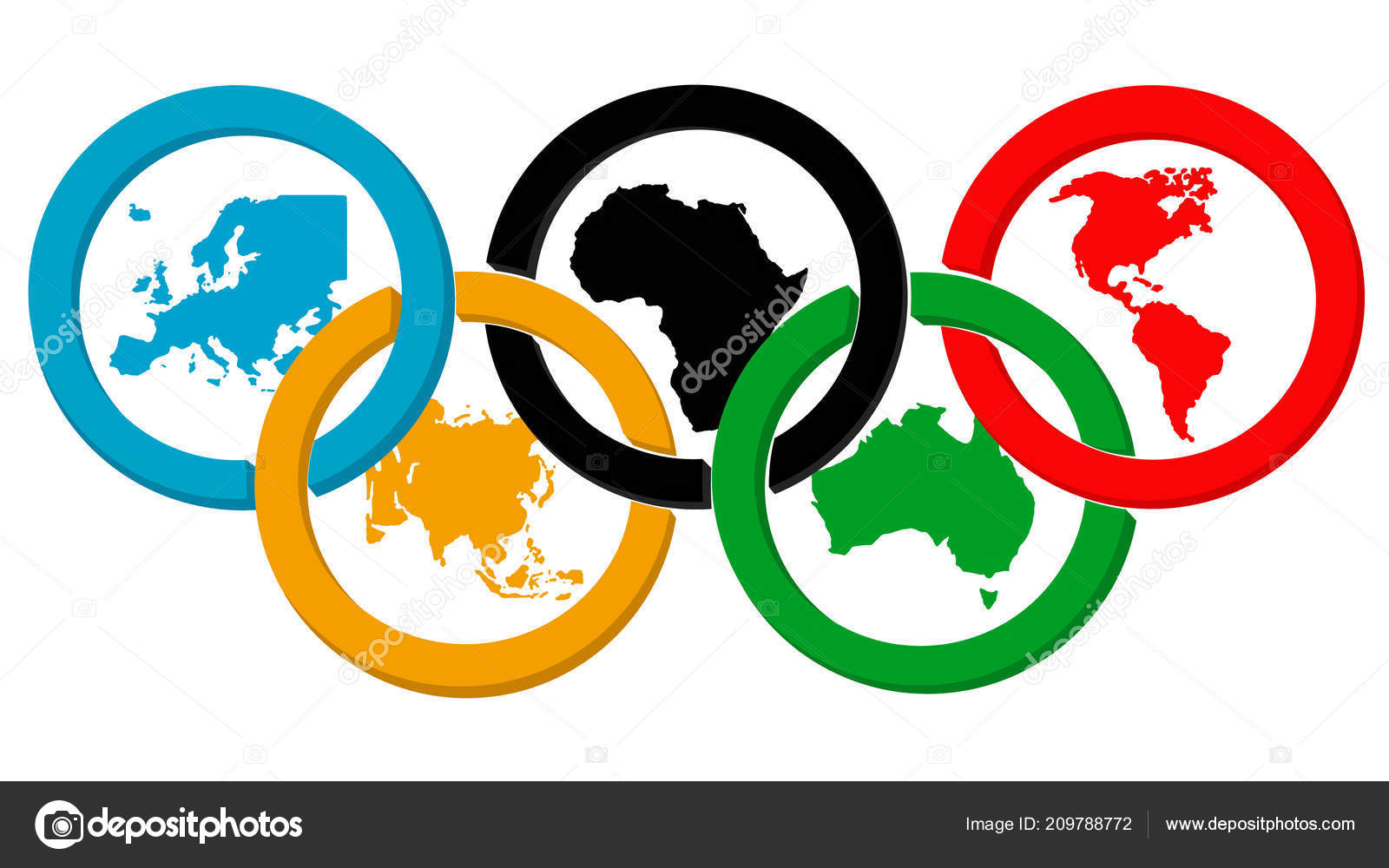 Olympic Rings Clipart Transparent PNG Hd, Vector Illustration Of Brush  Painted Olympic Rings Over White Background, Element, Medal, Game PNG Image  For Free Download