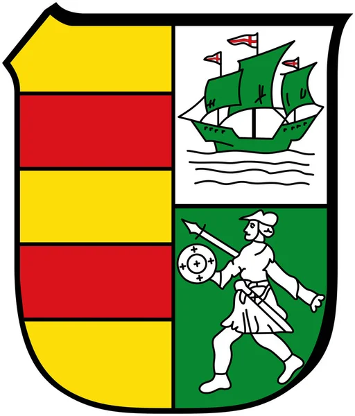 Wappen Der Wesermarsch Deutschland — Stockfoto