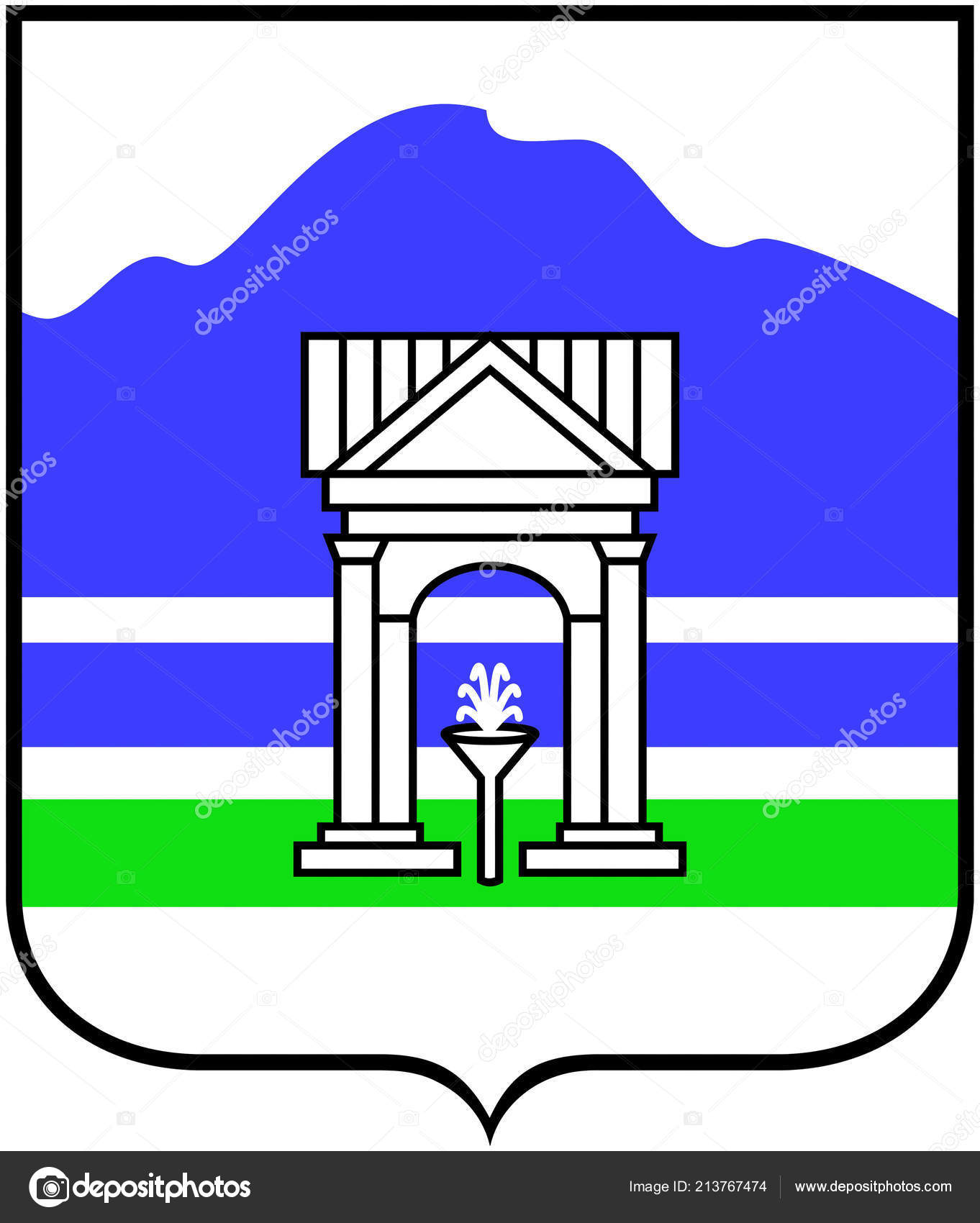 Город курорт Белокуриха герб