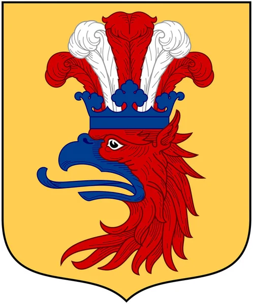 Escudo Armas Kristianstad Países Bajos — Foto de Stock