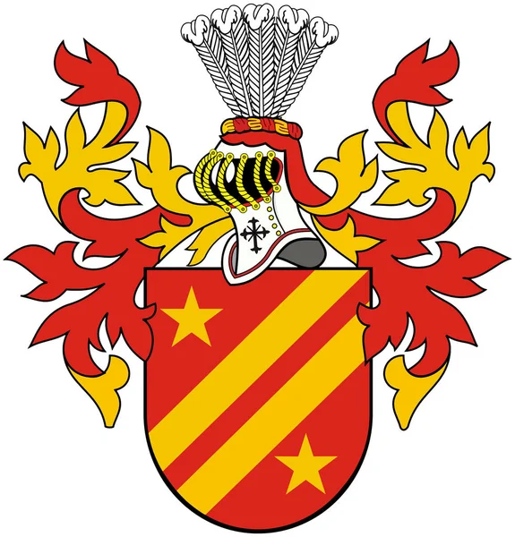 Coat Arms Noble Family Bonapartes — Stock Photo, Image