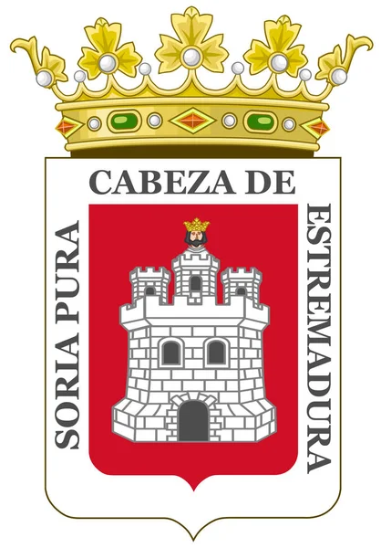 Coat Arms City Soria Spain — Stock Photo, Image