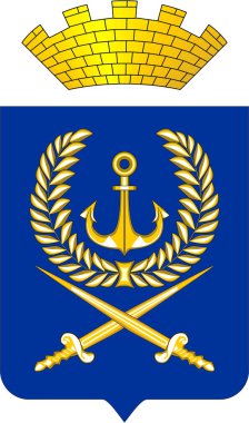 Vilyuchinsk şehir arması. Kamçatka Krayı