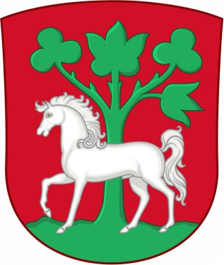 Horsens şehir arması. Danimarka