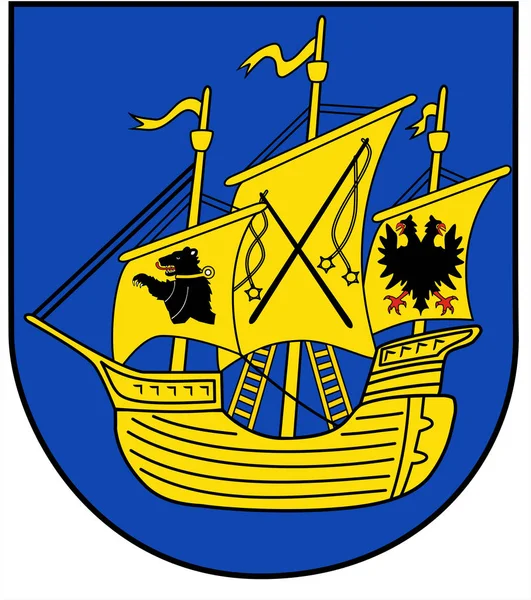 Wappen Von Wittmund Deutschland — Stockfoto