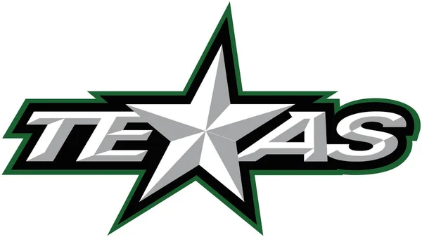 Emblem Hockey Club Texas Stars Usa — Stock Photo, Image