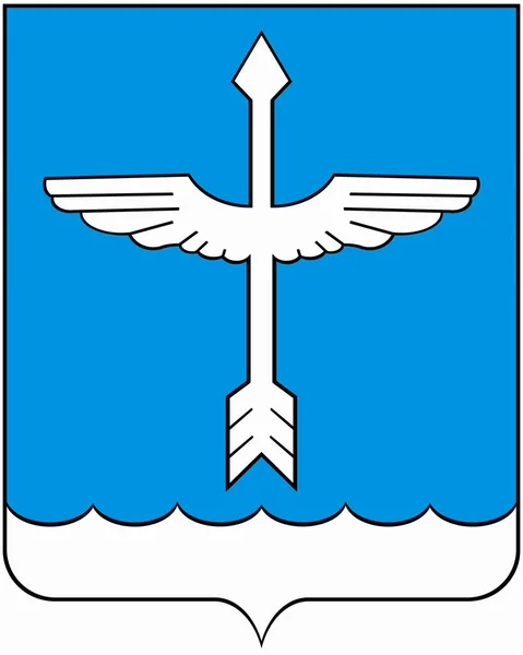 Herb Miejski Typu Beloozersky Moscow Region — Zdjęcie stockowe