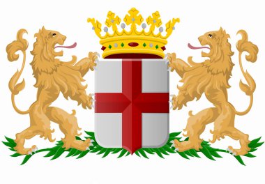 Amersfoort şehir arması. Hollanda