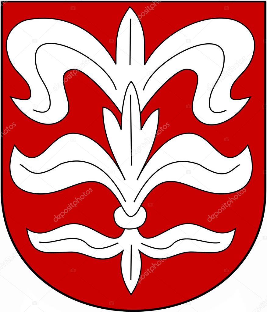 Coat of arms of Litomyl. Czech