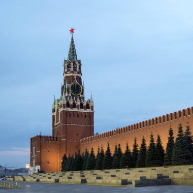 Kremlin işçinin Kulesi. Chimes. Moskova. Rusya Ekim 2018