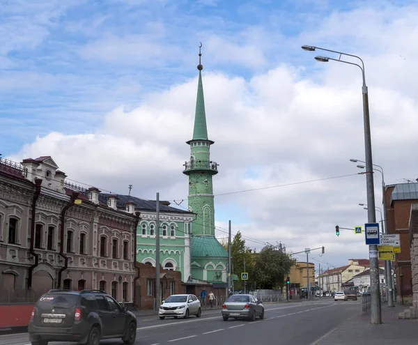 Kazan Sultanovskaya Moskee Straat Gabdulla Tukai Rusland Oktober 2018 — Stockfoto
