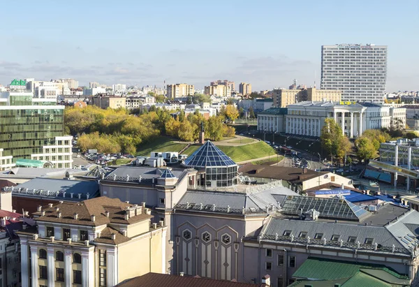 Panorama Kazán Rusia Octubre 2018 — Foto de Stock