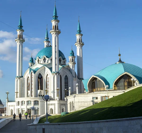 Moskén Kul Sharif Kazan Kreml Ryssland Oktober 2018 — Stockfoto