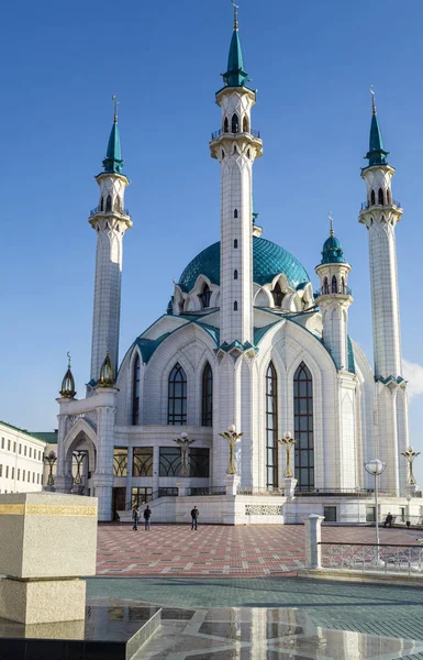 Moskén Kul Sharif Kazan Kreml Ryssland Oktober 2018 — Stockfoto