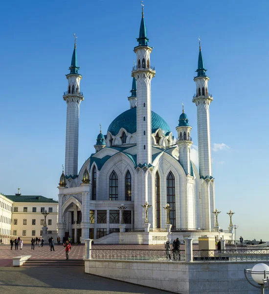 Moskén Kul Sharif Kazan Kreml Ryssland Oktober 2018 — Stockfoto