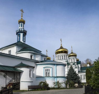 Raifsky Bogoroditsky erkek manastır. Trinity Cathedral.Russia Ekim 2018
