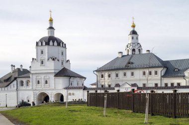 Ada Sviyazhsk. Varsayım Manastırı. Rusya Ekim 2018