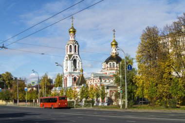 Kutsal büyük şehit Barbara Tapınağı. Kazan Rusya Ekim 2018