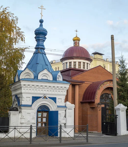 Tempio Dei Nuovi Martiri Confessori Russia Kazanrussia Ottobre 2018 — Foto Stock