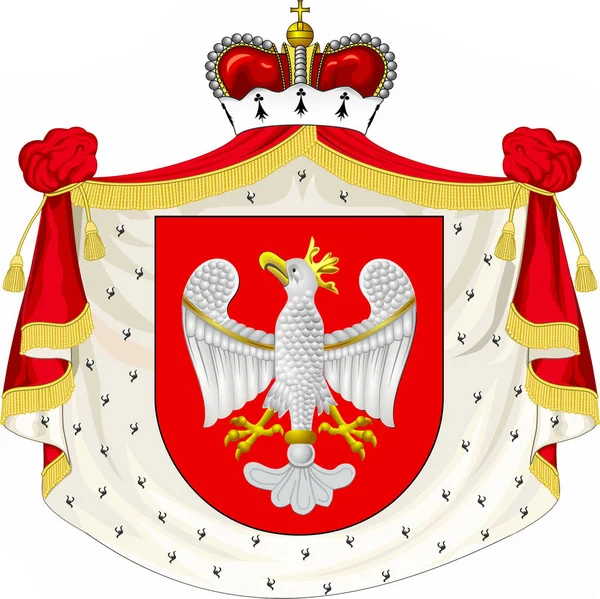 Polskou Knížecí Dynastie Piastovců — Stock fotografie