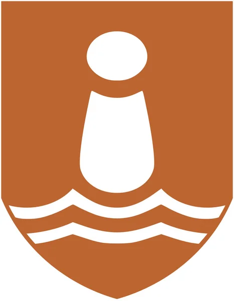 Wappen Der Stadt Seltyadnarnes Island — Stockfoto