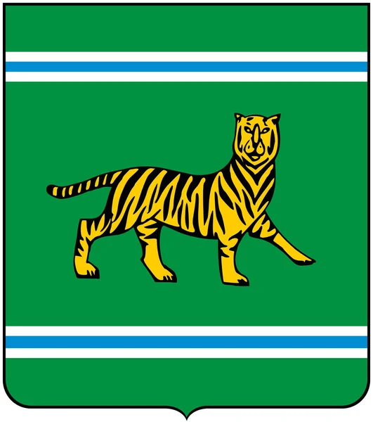 Wappen Der Jüdischen Autonomen Region Russland — Stockfoto