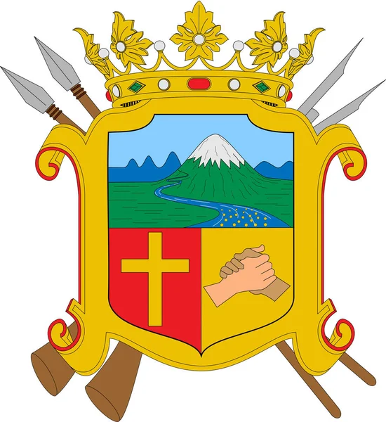 Escudo Armas Ciudad Ibague Colombia — Foto de Stock