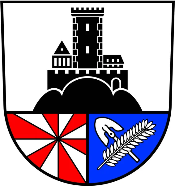 Herb Gminy Niederdurenbach Niemcy — Zdjęcie stockowe