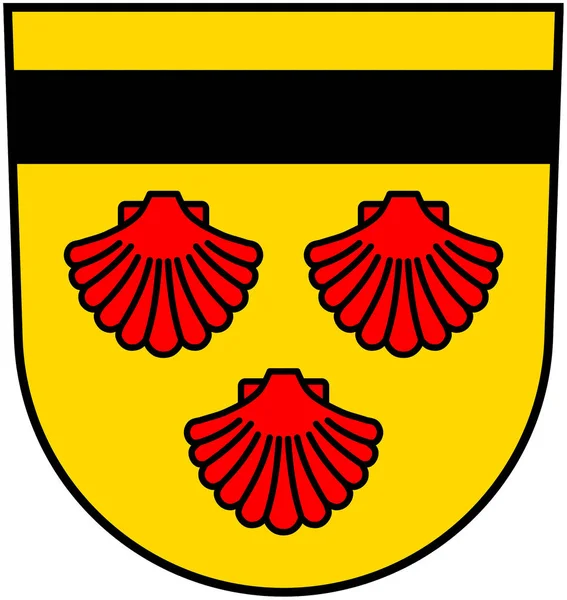 Escudo Armas Del Asentamiento Arbruck Alemania — Foto de Stock