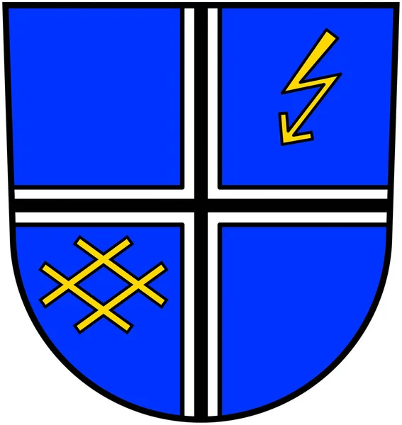 Herb Gminy Honerat Niemcy — Zdjęcie stockowe