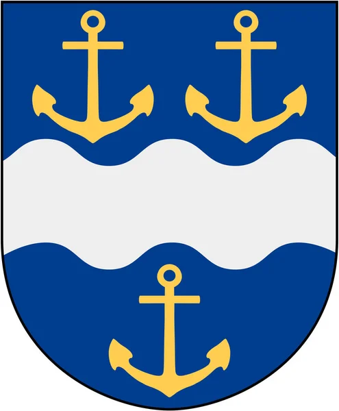 ガヴル市の紋章 スウェーデン — ストック写真