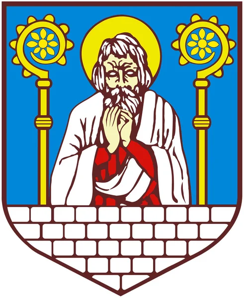 Coat of arms of Kamen-Pomorski. Poland